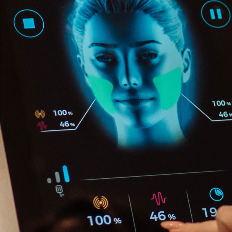 Machine used for BTL Exion RF Microneedling at Flirt Cosmetics in Cohrane